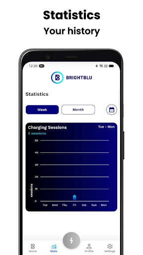 BRIGHTBLU Jolt Control Screen 2