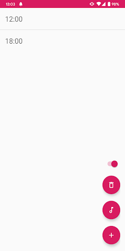 Android application The Japanese school chime screenshort