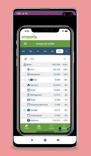 energy usage monitor guide Screen 2