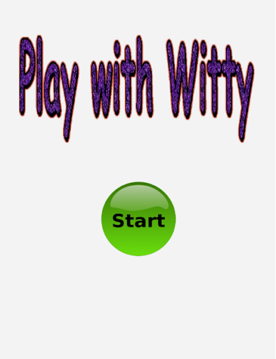 Android application Play with Witty screenshort