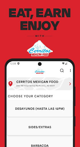 Android application Cerritos Mexican Food screenshort