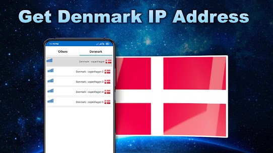Denmark VPN MOD APK (No Ads, Optimized) 2