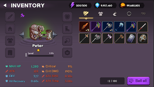 MONSTER HEROES Screen 3