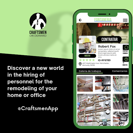 Craftsmen on Demand Screen 2