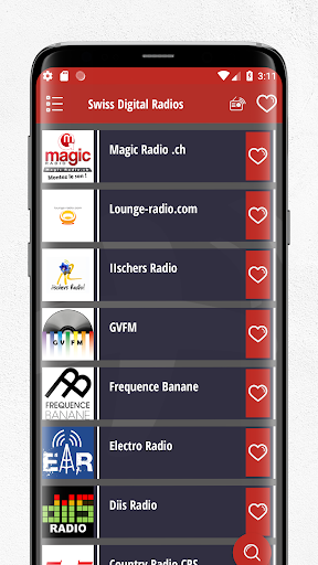 Swiss Digital Radios Screen 3