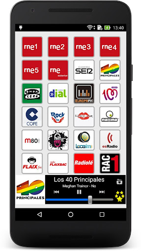 Android application Radio España screenshort