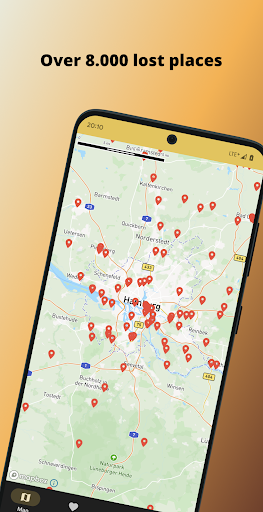 UrbexHunt — Lost Place Map