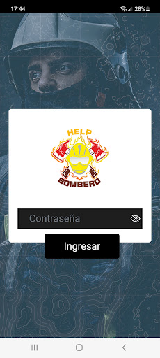Android application Help Bombero screenshort