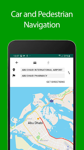 Abu Dhabi Offline Map and Trav Screen 2