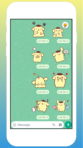 Pompompurin stickers