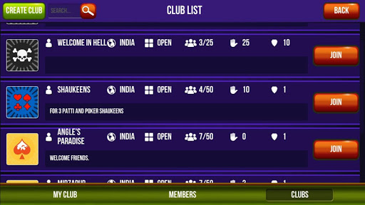 Triple One Poker and Teenpatti