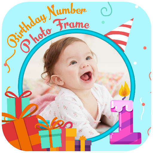 Birthday Number Photo Frame  Icon