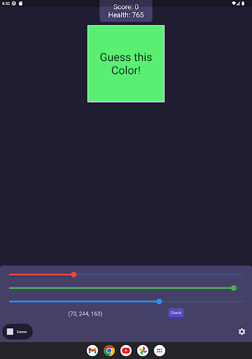 ChromaGuesser Practice RGB
