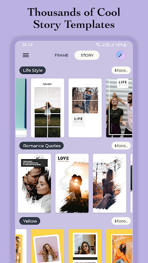Android application Story Maker by iStories screenshort