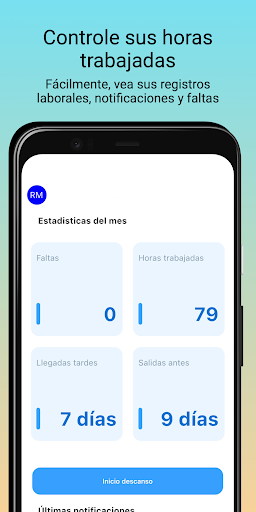 Android application Starfip Asistente screenshort