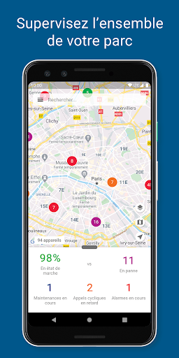 Android application ANEPmonitoring screenshort
