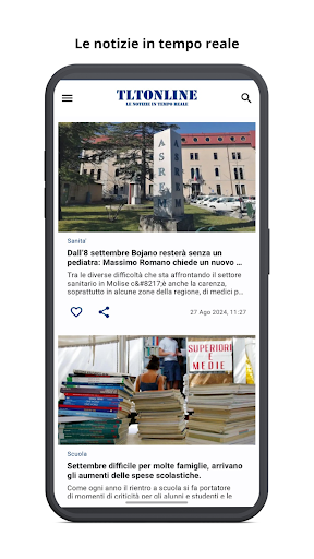 Android application TLTOnline screenshort