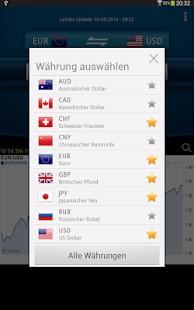 Währungsrechner Easy Currency+ Screenshot