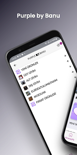 Android application Purple by Banu screenshort