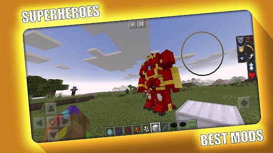Superheroes Mod for Minecraft PE – MCPE Apk Download 5