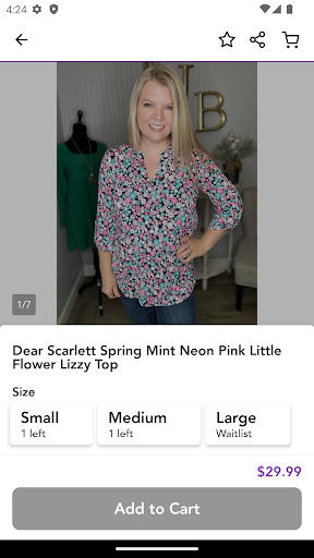Kaley Jase Boutique Screen 2