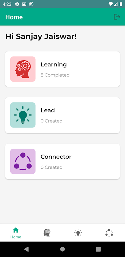 Android application Intern Pro screenshort