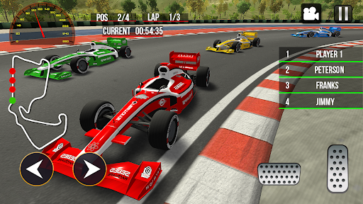 Android application Formula Car Game Car Racing screenshort