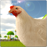 Crazy Chicken Simulator 3D icon