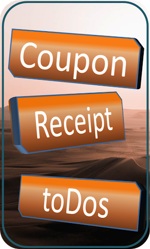 Android application Smart Coupon, Shop, Receipt screenshort