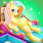 Cover Image of Télécharger Pregnant unicorn Pony - game pregnant mommy 2.2.0 APK