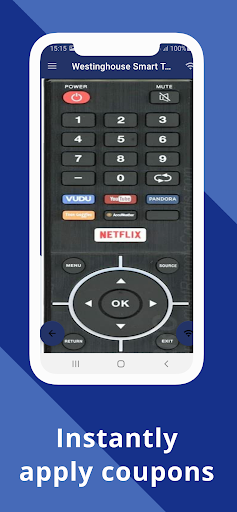 WestingHouse Smart TV Remote Screenshot 4 - AppWisp.com