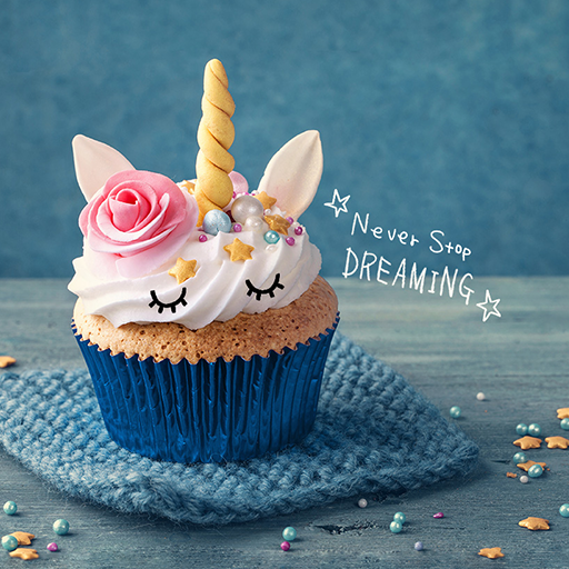 Unicorn CupcakeTheme  Icon