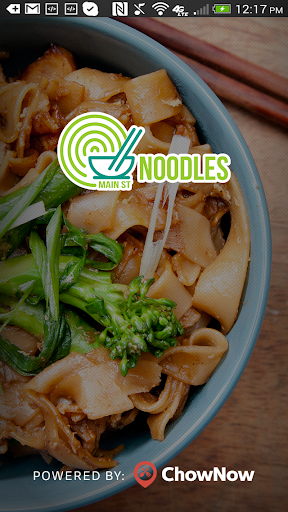 Android application Main St Noodles Brand screenshort