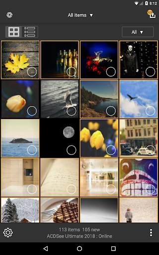 Screenshot of ACDSee Mobile Sync