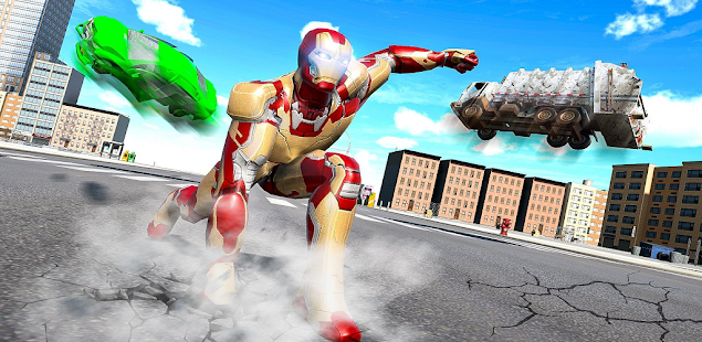 Iron Super Hero Vs. City Gangs 1.3.25 APK screenshots 1