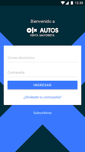 Android application OLX Autos Venta Mayorista EC screenshort