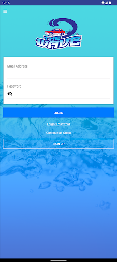 Android application The Wave Car Wash screenshort
