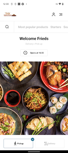 Android application Welcome Frieds screenshort