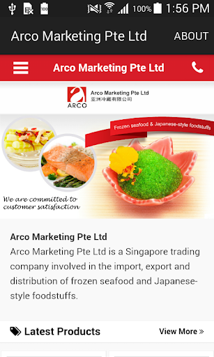 Android application Arco Marketing Pte Ltd screenshort