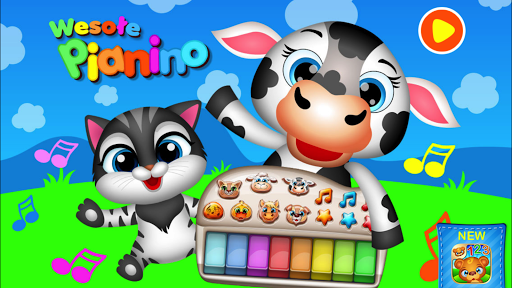 Wesołe Pianino Gra dla Dzieci