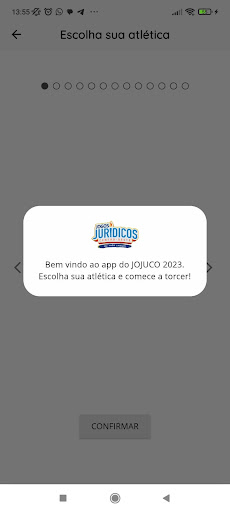 Android application JOJUCO 2023 screenshort