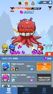 Jumping Knight-Idle Tap
