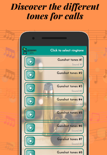 Sounds of bullets and gunshots Screen 3