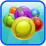 Baby game popping bubbles icon
