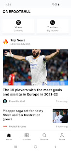 OneFootball mod apk