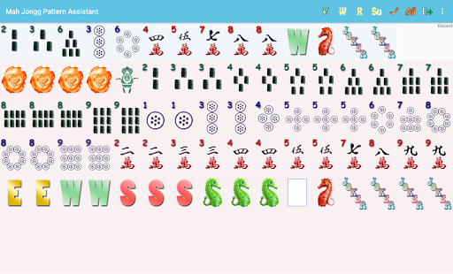 Mah Jongg Pattern Assistant Screen 2