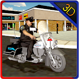 Police Motor Bike Rider icon