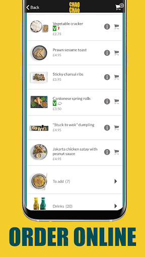 Android application CHAO CHAO screenshort