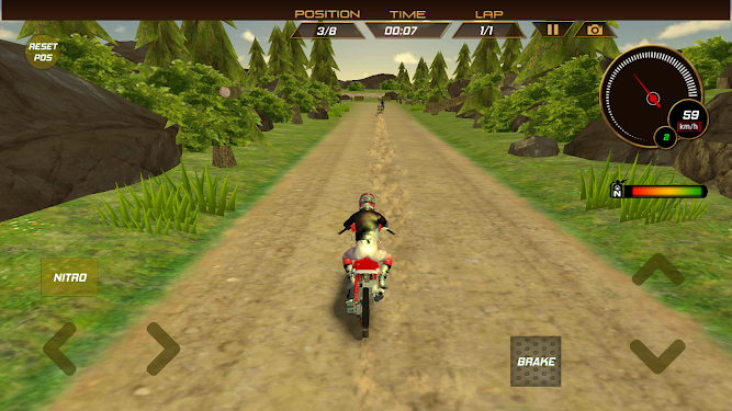 #2. Indonesian Drag Bike Simulator (Android) By: Din Din Inc.