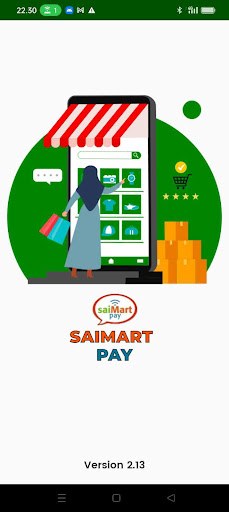 Android application SAI Mart Pay screenshort